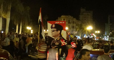 بالصور.. ميادين البحيرة تحتفل بتنصيب السيسى رئيسا