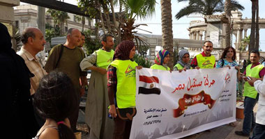 حملة لـ"مستقبل مصر" لتجميل ميدان المنشية بالإسكندرية
