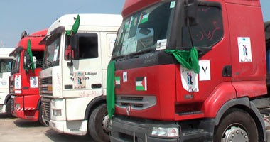 سفينة مساعدات أوروبية لغزة فى طريقها لميناء العريش