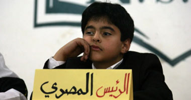 "نموذج محاكاة" لقمة عربية بمدرسة ابتدائى فلسطينية