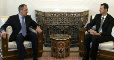 وزير الخارجية الروسى يلتقي الأسد