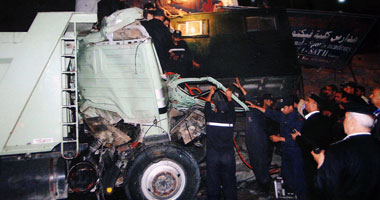 مصدر أمنى: 18 حالة وفاة فى انقلاب سيارة الأمن المركزى بسيناء