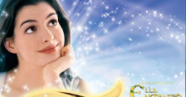  آن هاثاواى فى "Ella Enchanted" على mbc max