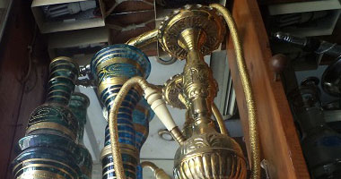 فلكلور ونقوش وزخارف الشيشة المصرية تنافس الصينية