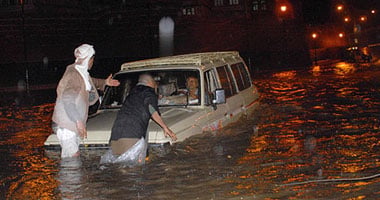 عشرات القتلى فى فيضانات اليمن