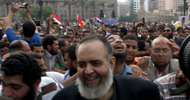 أبو إسماعيل يصل إلى التحرير ويطالب بترك شئون البلاد لمجلس الشعب