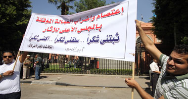 طلاب"آثار القاهرة" يواصلون مظاهراتهم و"تقصى الحقائق" تبدأ العمل