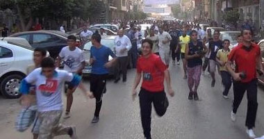 "الحرية والعدالة"بالغربية ينظم ماراثون بمشاركة ألف متسابق