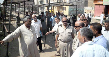 انتظام المرور على طريق الحسينية بعد فض إضراب السائقين