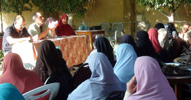 بالصور.. ملتقى نسائى للحرية والعدالة بمركز اطسا 