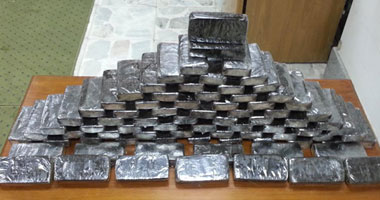 ضبط 53 طربة حشيش بحوزة عاطل بالإسماعيلية