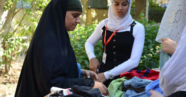 فريق "أنا المصرى" بالإسماعيلية يختتم معرضه الخيرى