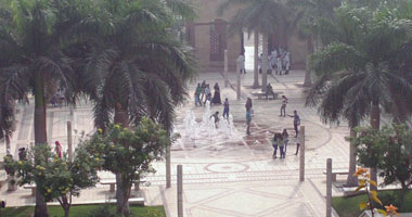 تكثيف أمنى بحديقة الأزهر تحسبًا لأى أعمال شغب