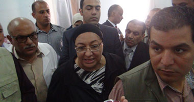 وزيرة الصحة: لسنا مقصرين فى مواجهة الغدة النكافية