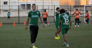 مهاجم الزمالك يظهر فى مران المصرى