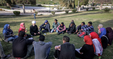 "لمة الإسكندرية" تنظم ورشة لتعلم فن "الأوريجامى"