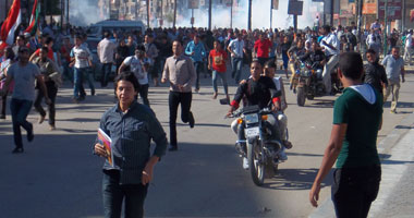اشتباكات بين عناصر "المحظورة" والأهالى بمدينة المنصورة