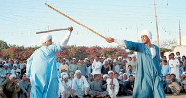 مهرجان التحطيب فى ساحة معبد الأقصر يبدأ الأحد القادم