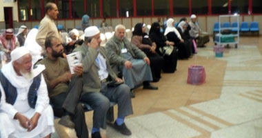 بالصور ...معبر رفح يستقبل الحجاج الفلسطينيين  