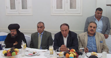 محافظ الأقصر يشارك الأقباط احتفالات "مارى جرجس"