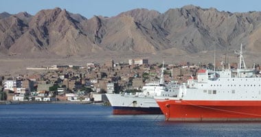استئناف حركة البضائع والركاب بين مينائى سفاجا وضبا السعودى