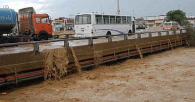 السيول أودت بعشرة أشخاص فى السعودية
