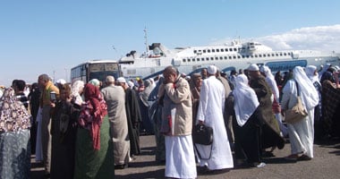 17 ألف حاج سياحى يغادرون للأراضى المقدسة عبر نويبع وسفاجا