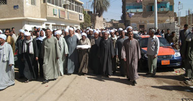 جلسة صلح تنهى خصومة ثأرية بين عائلتين بمركز الواسطى