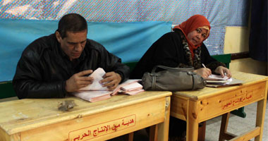 إدخال أكثر من 5 ناخبين فى اللجنة لاستيعاب التوافد الكبير بالمعادى 