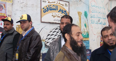 تزايد أعداد الناخبين فى الدائرة الثالثة بكرموز 