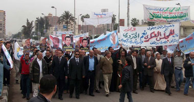 تظاهرة "المواطن المصرى" لدعم المجلس العسكرى بالدقهلية 