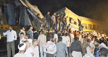 ارتفاع عدد المتوفين فى حادث البدرشين لـ 12 حالة وإصابة 107