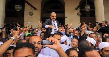 البلتاجى وصفوت حجازى يقودان مظاهرات الأزهر