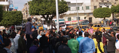 مظاهرات فى الإسماعيلية ضد الإخوان
