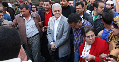 مسيرة حاشدة تنطلق من مصطفى محمود بقيادة حمدين صباحى