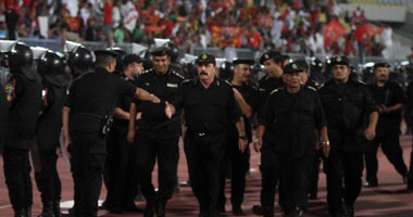 قوات أمنية مكثفة لتأمين نهائى أفريقيا بين الأهلى والترجى