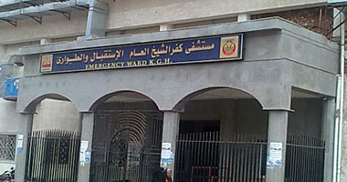 إصابة مريضة فى حريق بقسم الصحة النفسية بمستشفى كفر الشيخ العام
