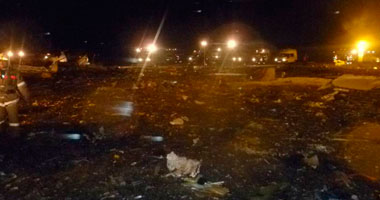 بالصور.. قوات الإنقاذ الروسية تعثر على جثث ضحايا حادث طائرة تتارستان