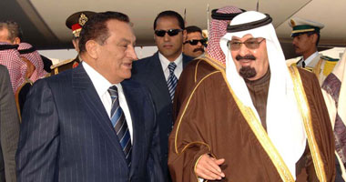 مبارك يغادر السعودية بعد مشاورات قصيرة