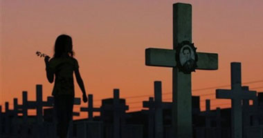 لوحات جدارية سرقت من قبر أثرى تعرض فى إيطاليا