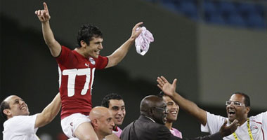 أحمد حسن يفوز بجائزة أفضل لاعب في المباراة