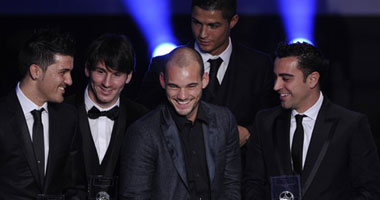 ميسى أفضل لاعب فى 2010