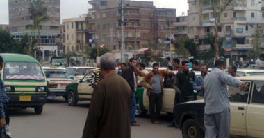 إضراب سائقى الأجرة ببنها يصيب حركة المواصلات بالشلل  
