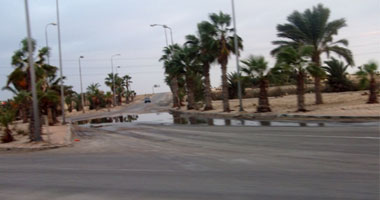 إعادة فتح الطريق الدولى "السويس _ نويبع" صباح اليوم