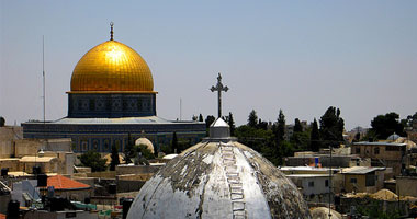 مجهولون يخربون سيارات فلسطينية فى القدس الشرقية