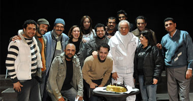 سعيد عبد الغنى يحتفل بعيد ميلاده على مسرح الطليعة