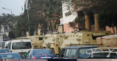 القوات المسلحة تتسلم مقار الدائرة الثانية بالقليوبية 