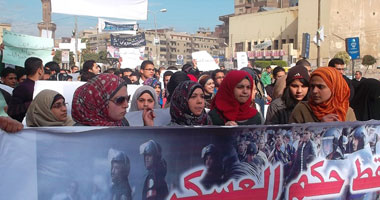 القوى السياسية بالغربية تشارك فى مظاهرات "جمعة العزة"