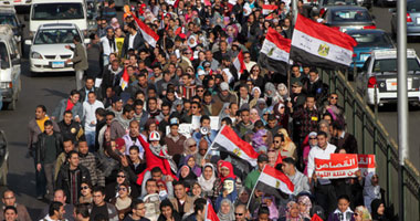 "6 إبريل": مسيرة وزارة الدفاع عفوية ولم تقدها أى جهة سياسية 