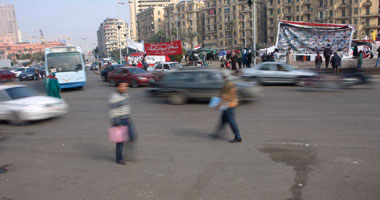 انخفاض فى أعداد المتظاهرين.. وهدوء بمحيط "الداخلية"